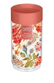 Ёмкость для сыпучих продуктов 1л (оранжевый)